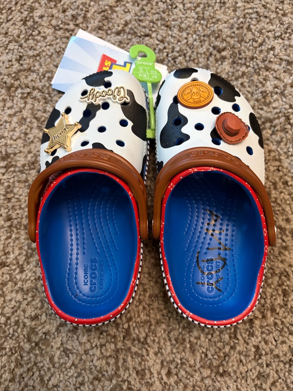 Crocs Toy Story size c10 NWT